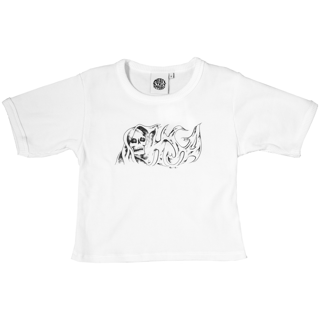 Grim Reaper - Cropped Ringer Thermal